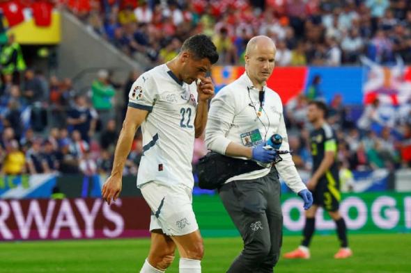 بعد مبابي.. لاعب جديد يعلن إصابته بكسر في الأنف بـ"اليورو"