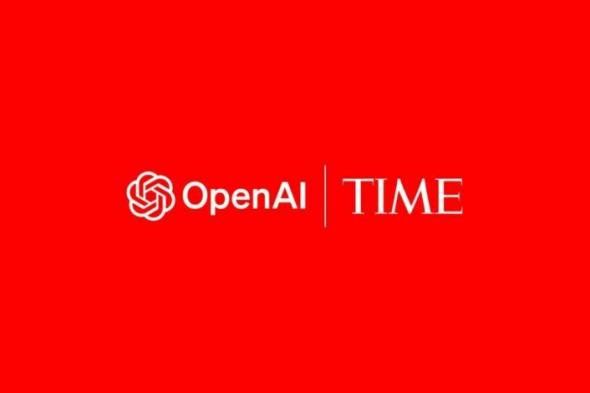 OpenAI تعقد شراكة مع مجلة تايم الأمريكية - موقع الخليج الان