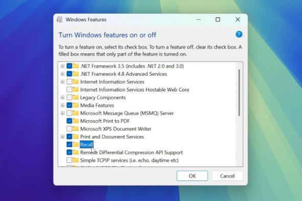 مايكروسوفت لن تسمح بإلغاء تثبيت Recall - موقع الخليج الان