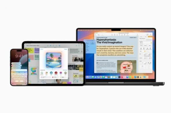 آبل تعتزم بدء إطلاق مزايا الذكاء الاصطناعي في أكتوبر المقبل - موقع الخليج الان