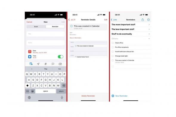 المزايا الجديدة في تطبيق التذكيرات في iOS 18 وكيفية استخدامها - موقع الخليج الان