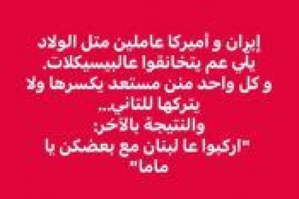 في محاولة منه لشرح الواقع المأساوي في لبنان… هذا ما كتبه ايلي متري